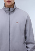 Sudadera de con Cremallera Balis French Terry Gris Shark - 5