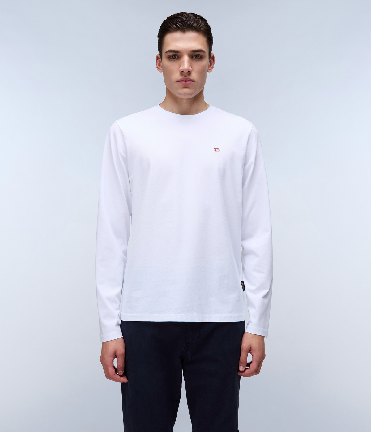 Langärmeliges Jersey-T-Shirt Salis  - 2