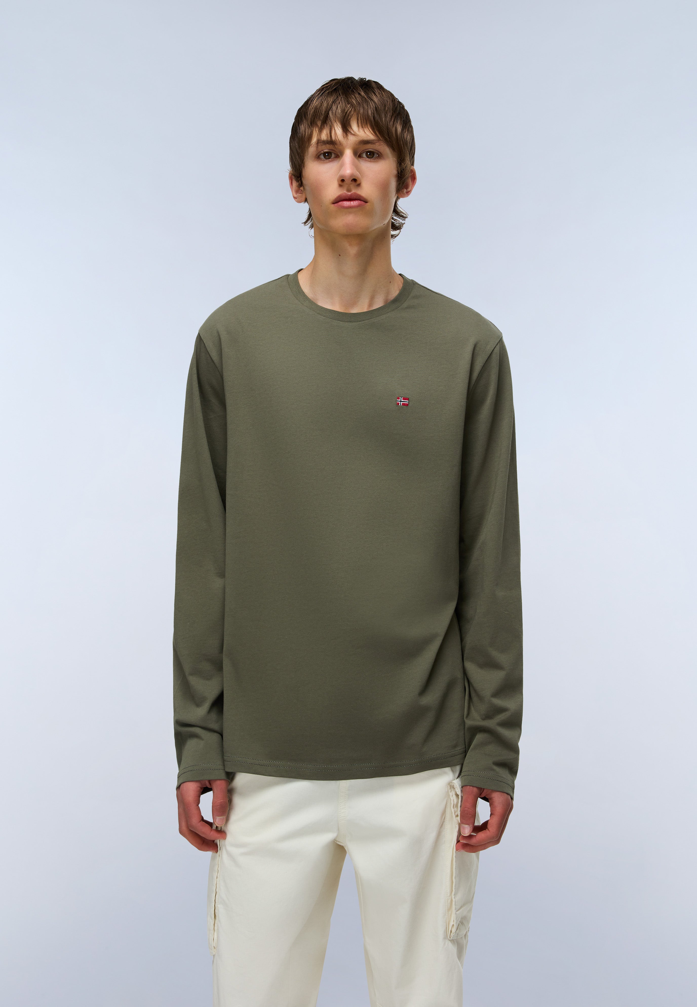 Salis Jersey Long Sleeve T-Shirt | Long sleeve t-shirts | Napapijri PT