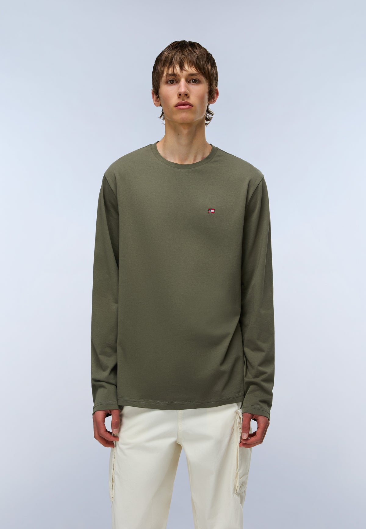 Salis Jersey T-Shirt met Lange Mouwen  - 2