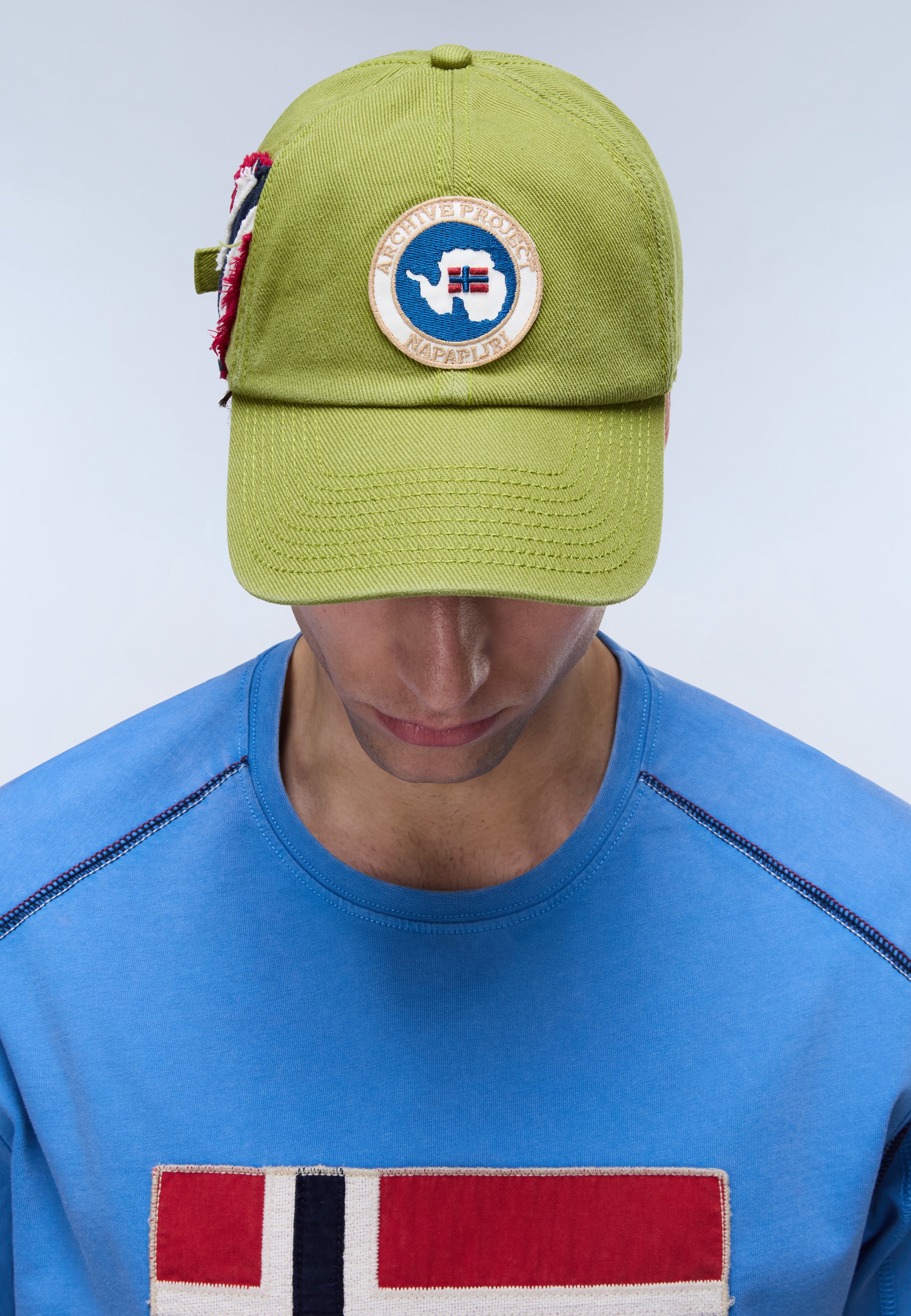 Napapijri Reflect Cap Men Green Golden