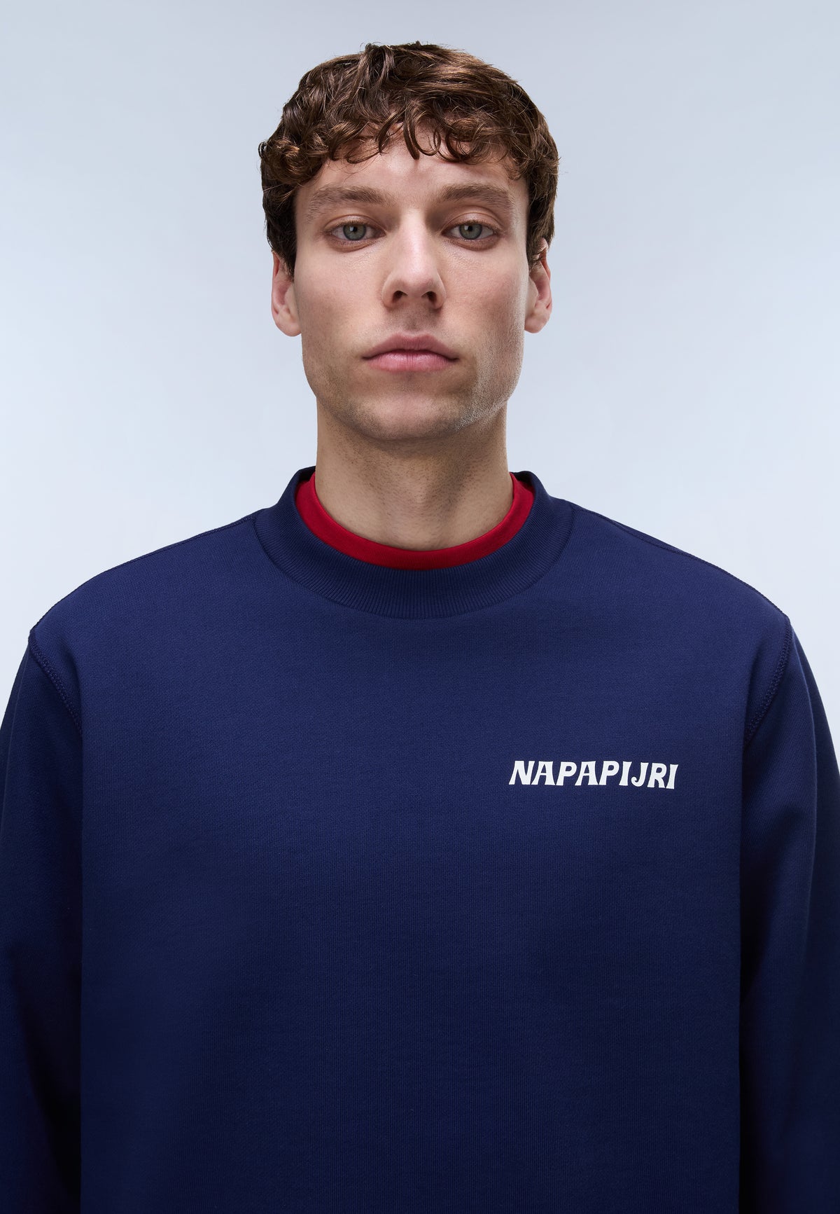 Sol French Terry Sweatshirt Blue Academy - 2