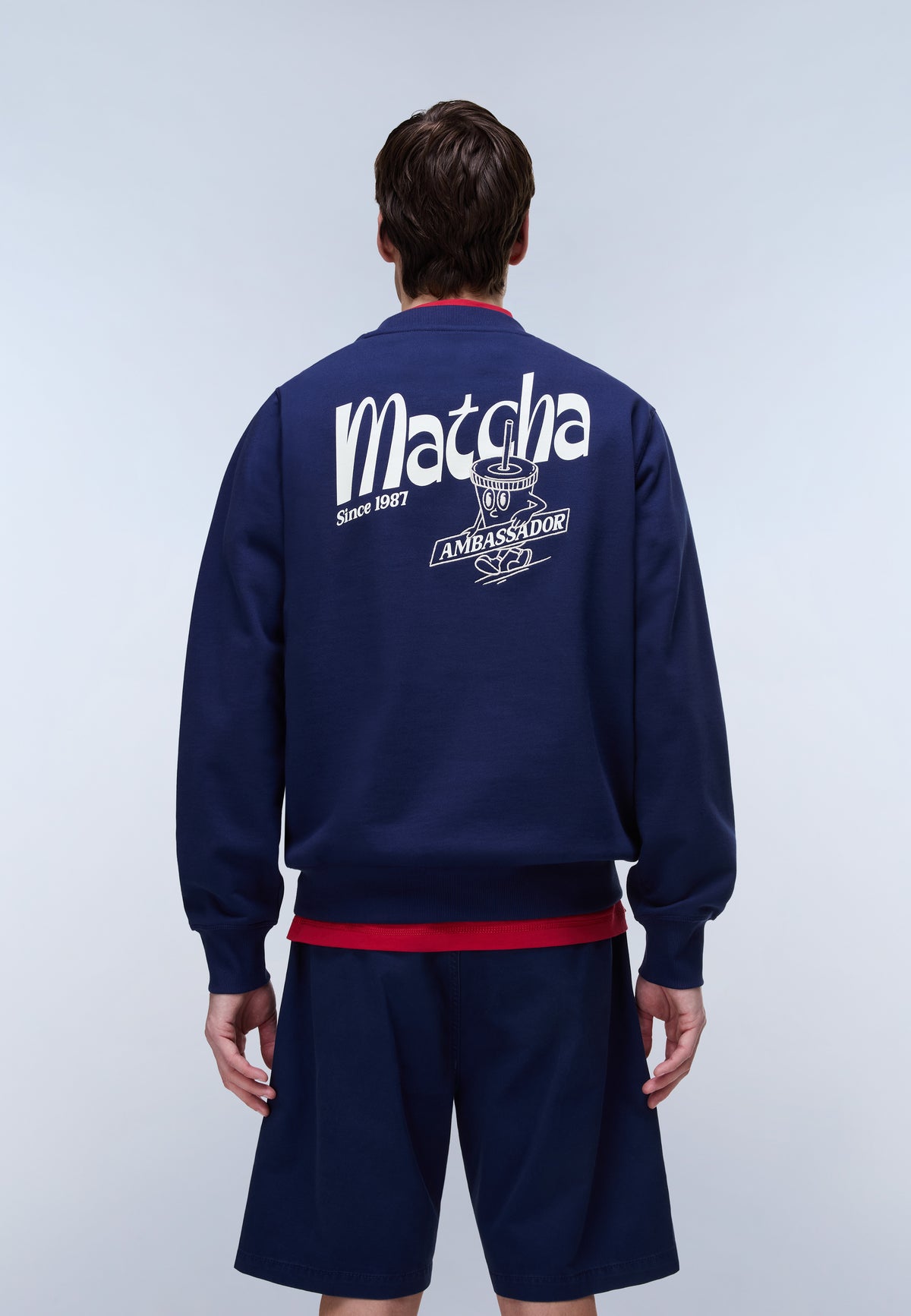 Sol French Terry Sweatshirt Blue Academy - 5