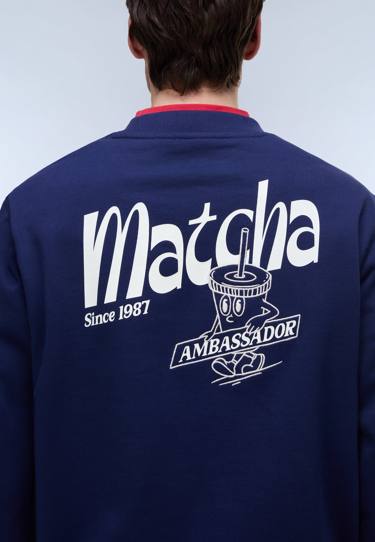 Sol French Terry Sweatshirt Blue Academy - 6