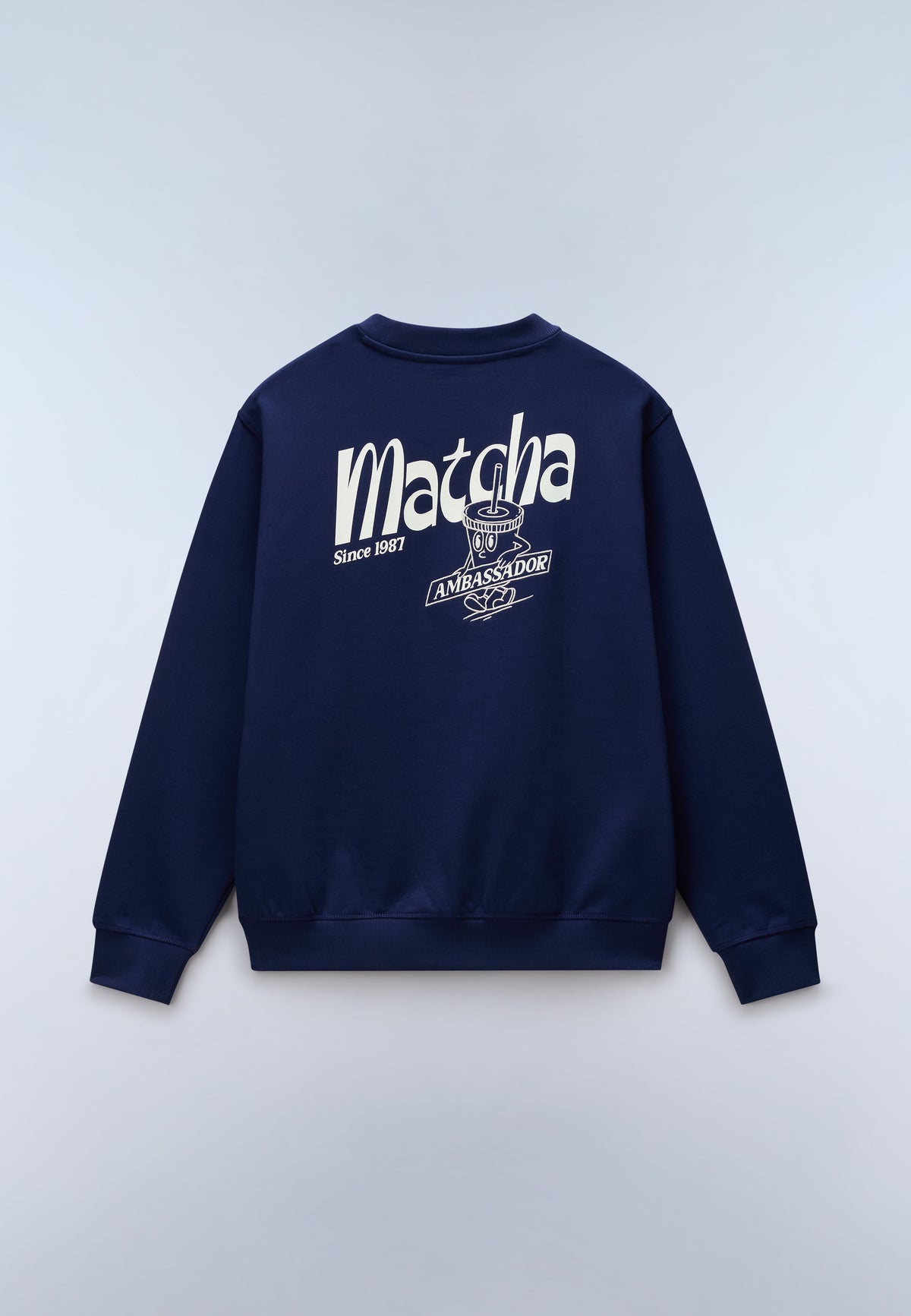 Sol French Terry Sweatshirt Blue Academy - 1