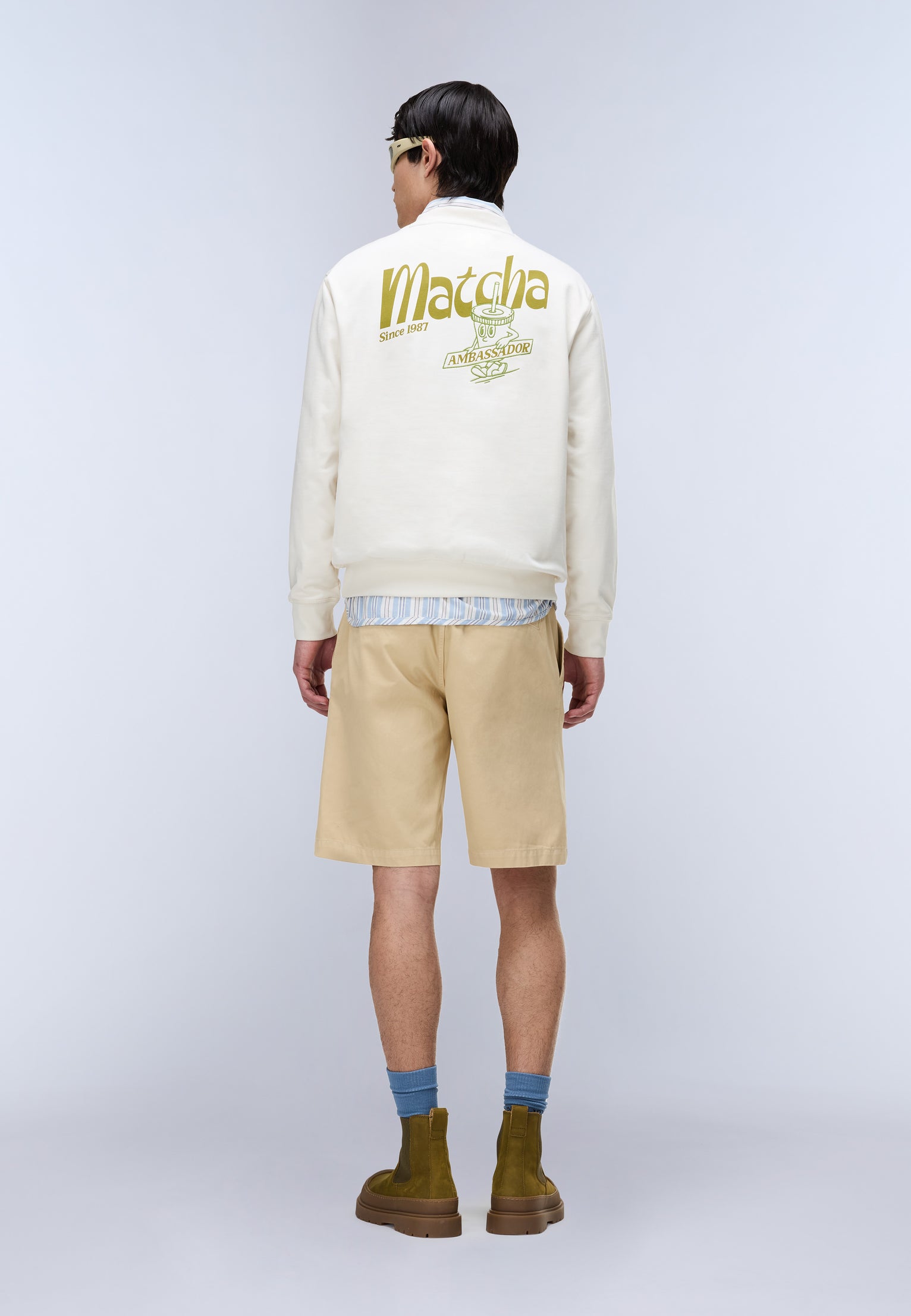 Sudadera Sol French Terry Blanco Whisper