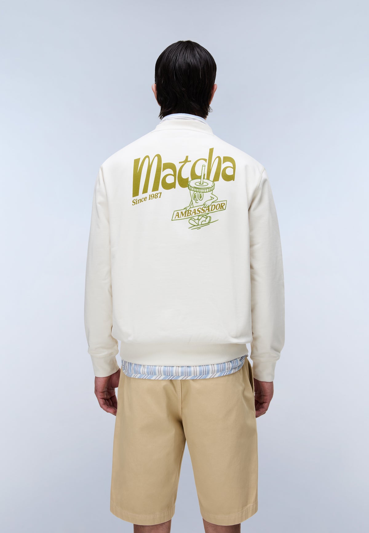 Sudadera Sol French Terry Blanco Whisper - 5