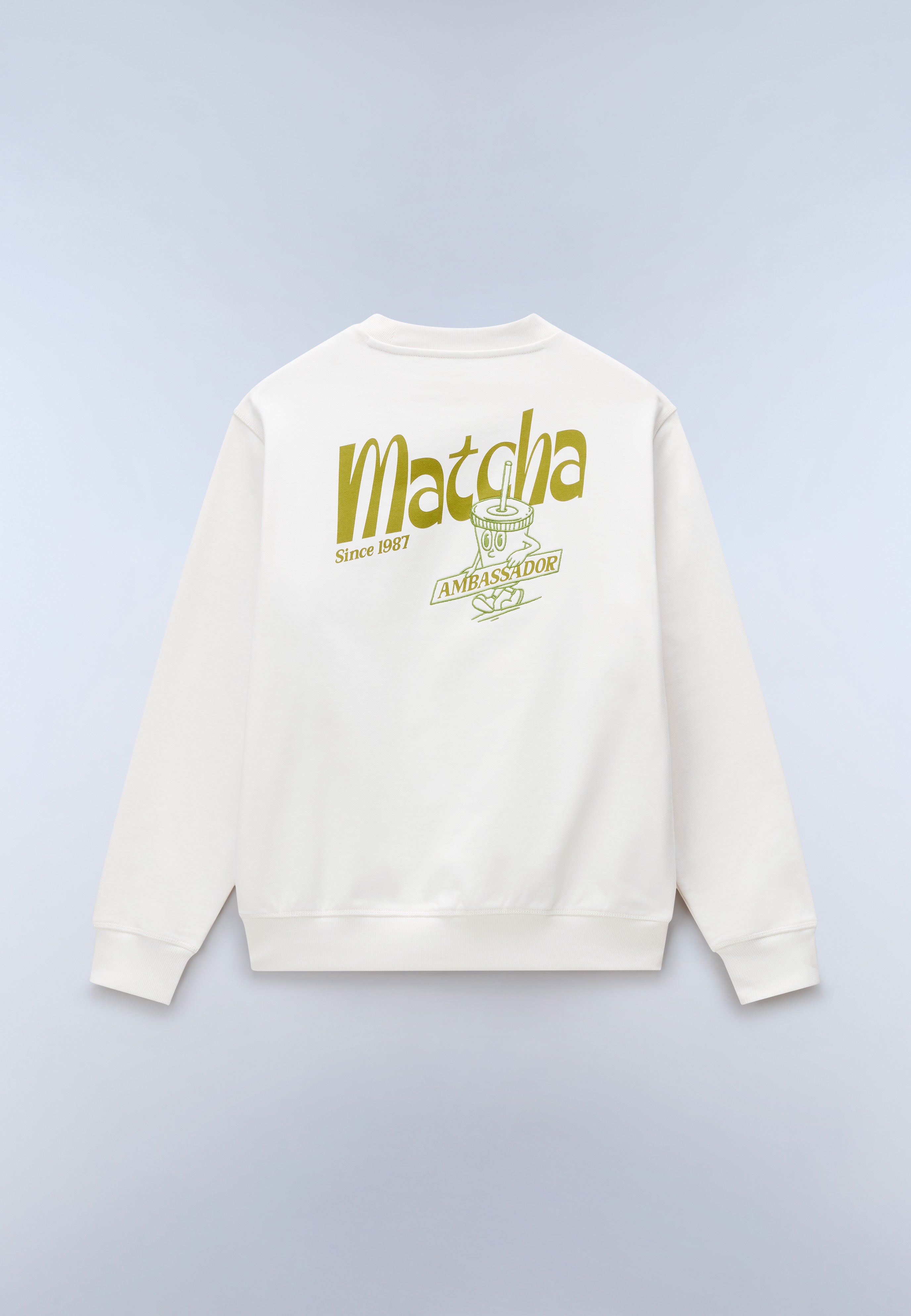 アイドル Naptime SWEATPARKA-White Sol French Terry Sweatshirt | Sweatshirts | Napapijri IE