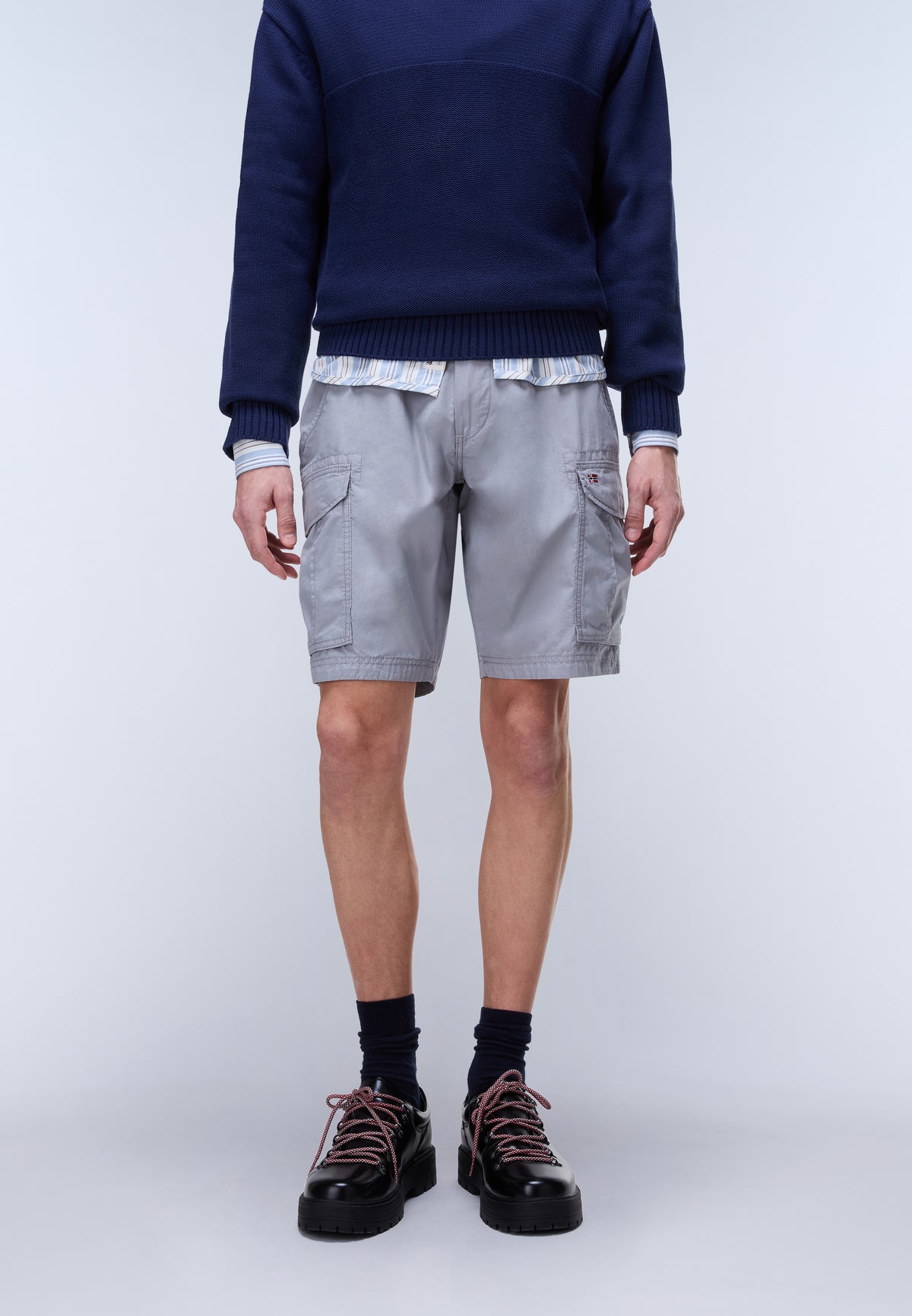 Noto Bermuda Shorts Grey Shark - 2