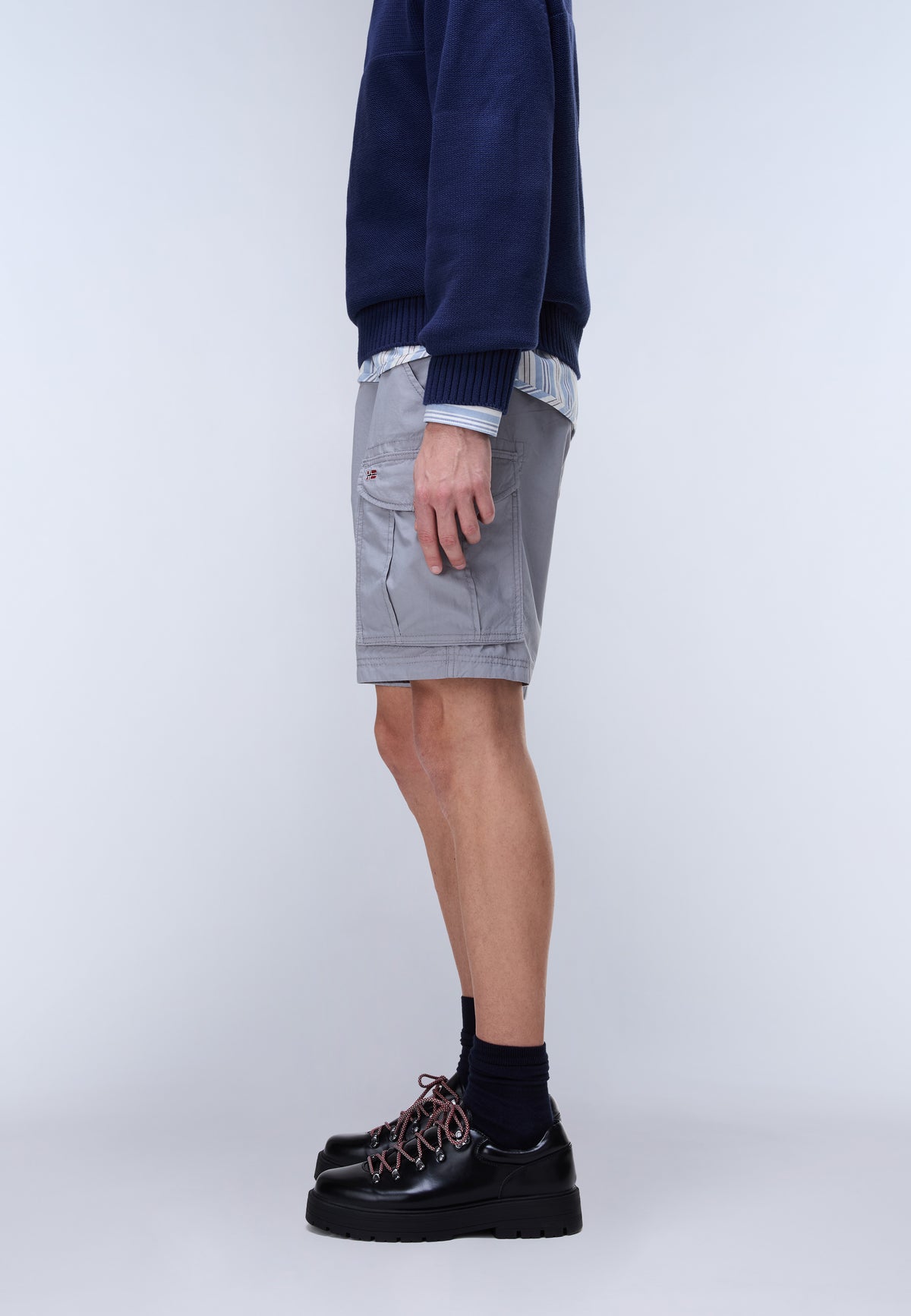 Noto Bermuda Shorts Grey Shark - 3