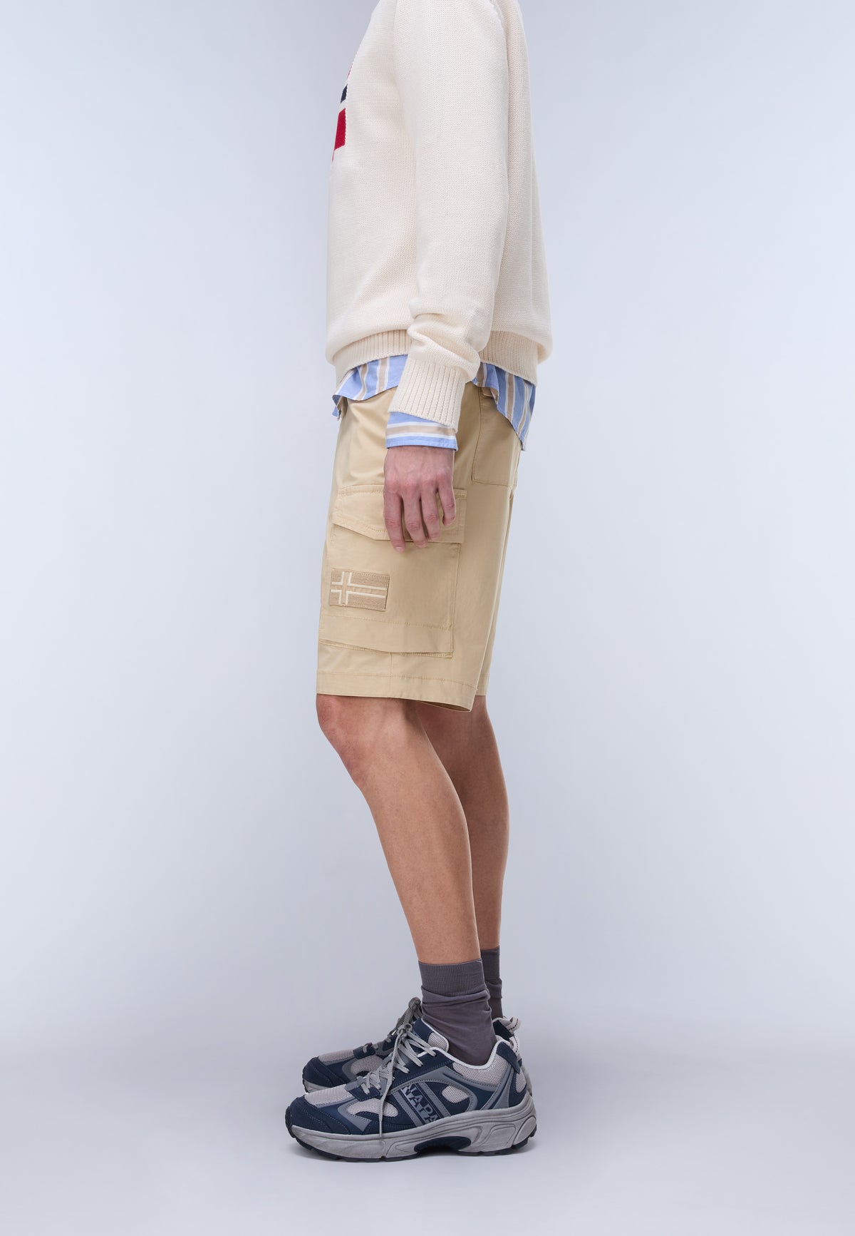 Horton Bermuda Shorts Beige - 3