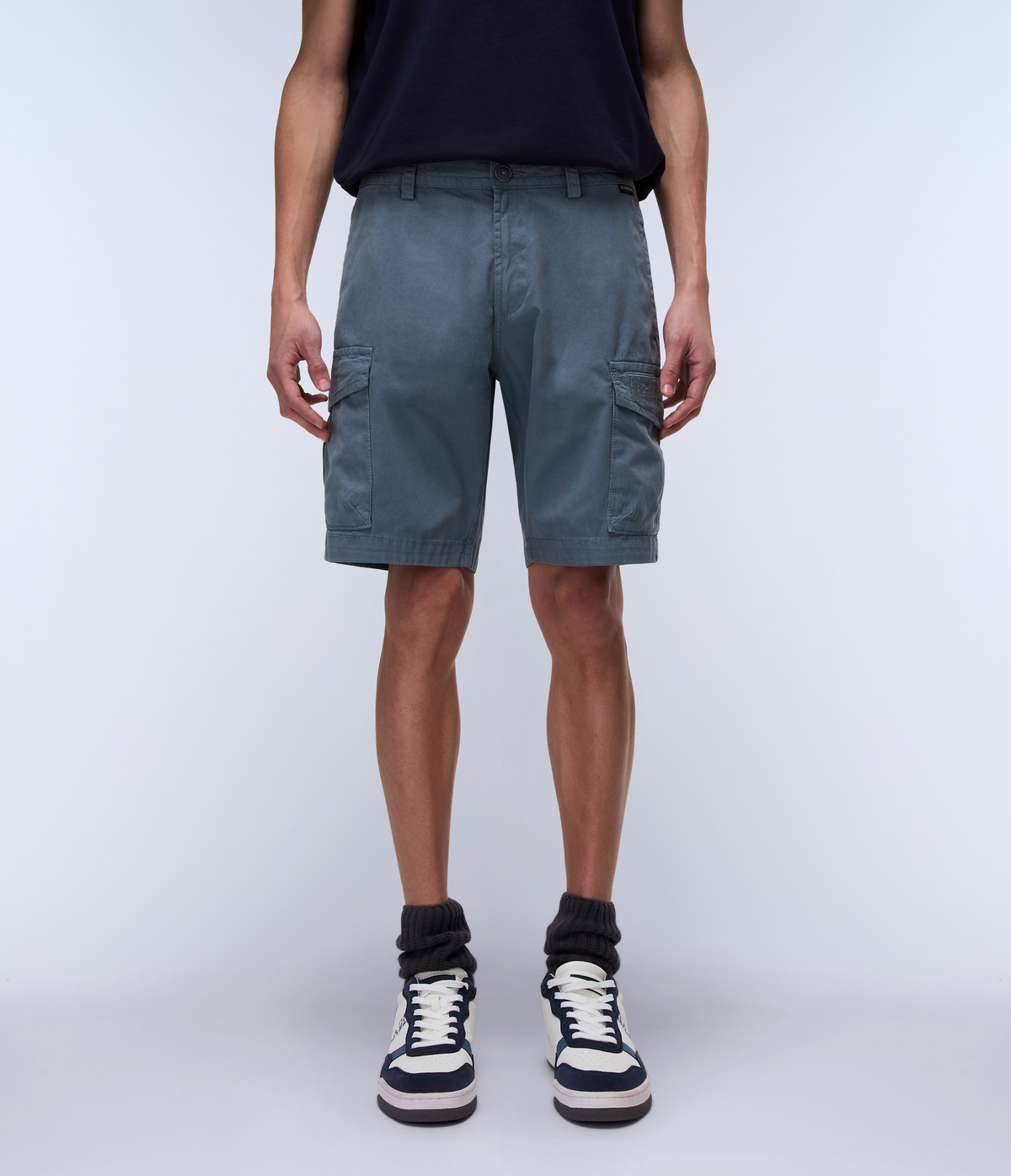 Deline Bermuda Shorts Grey - 2