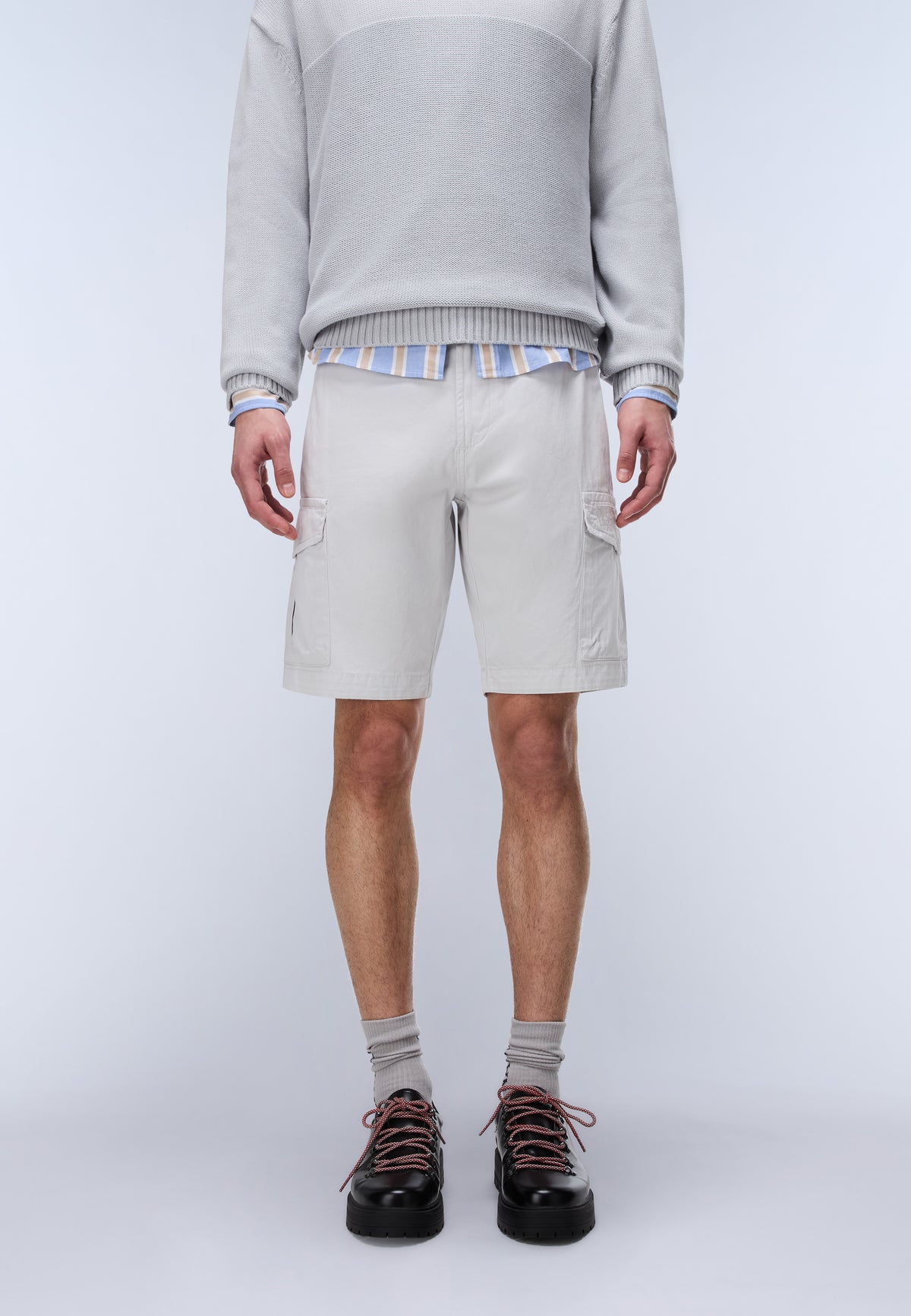 Bermudas Deline Gris Claro - 2