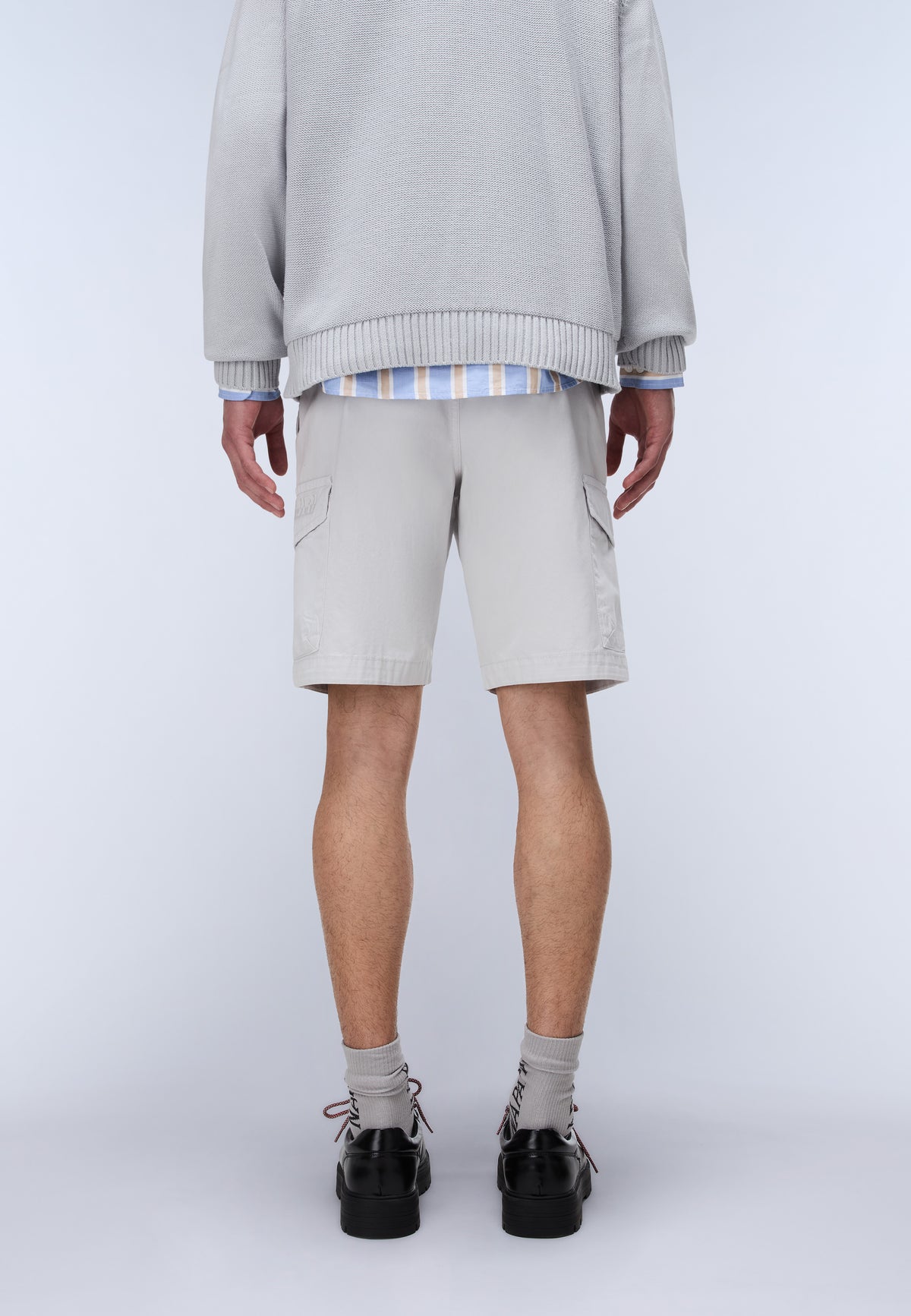 Bermudas Deline Gris Claro - 4