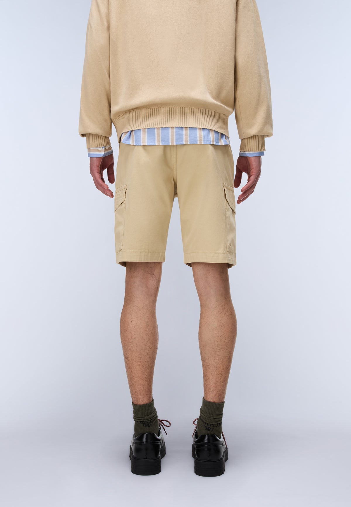 Deline Bermuda Shorts Beige - 4
