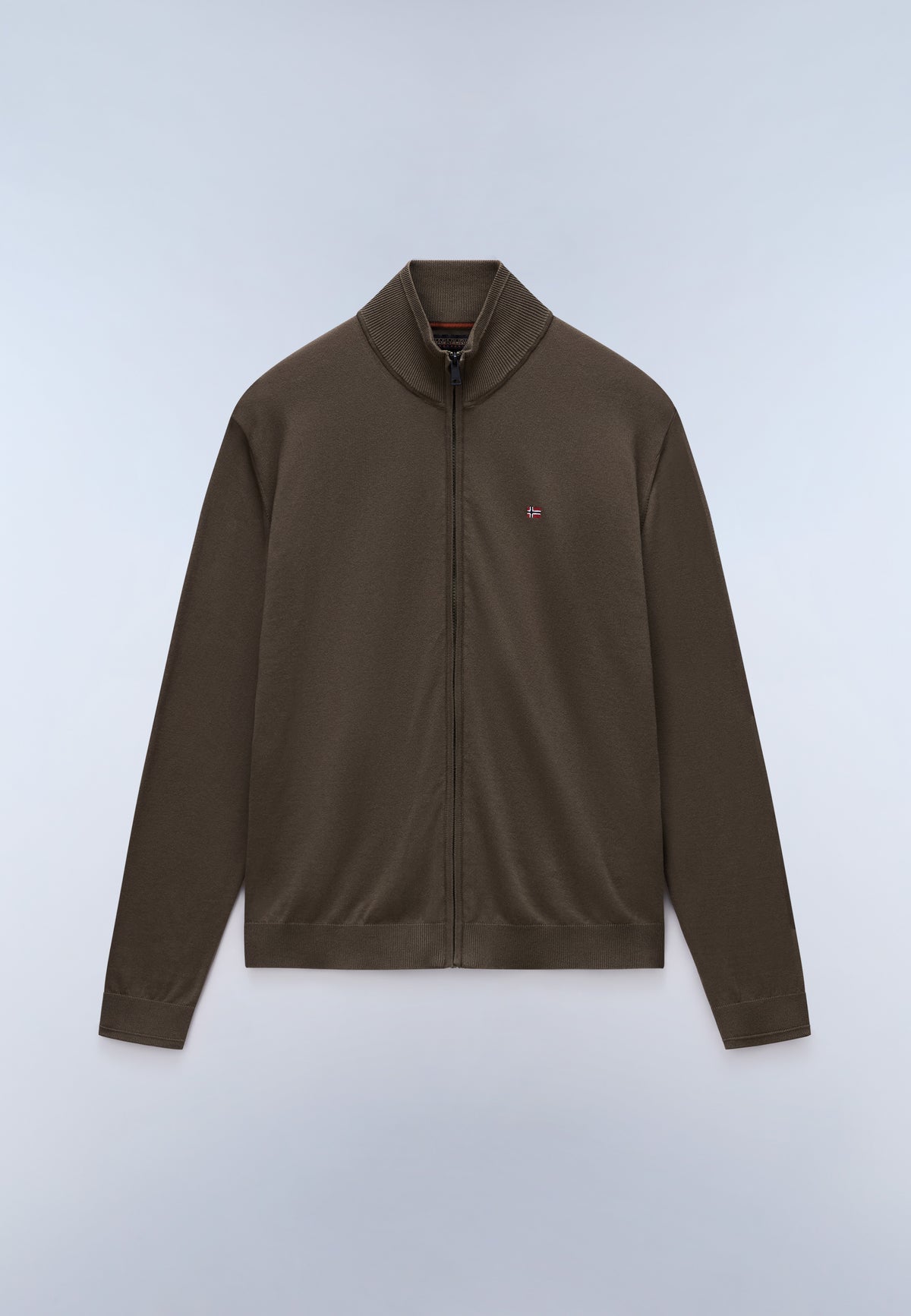 Decatur 2.0 Full Zip Jumper Dark Green Olive - 1
