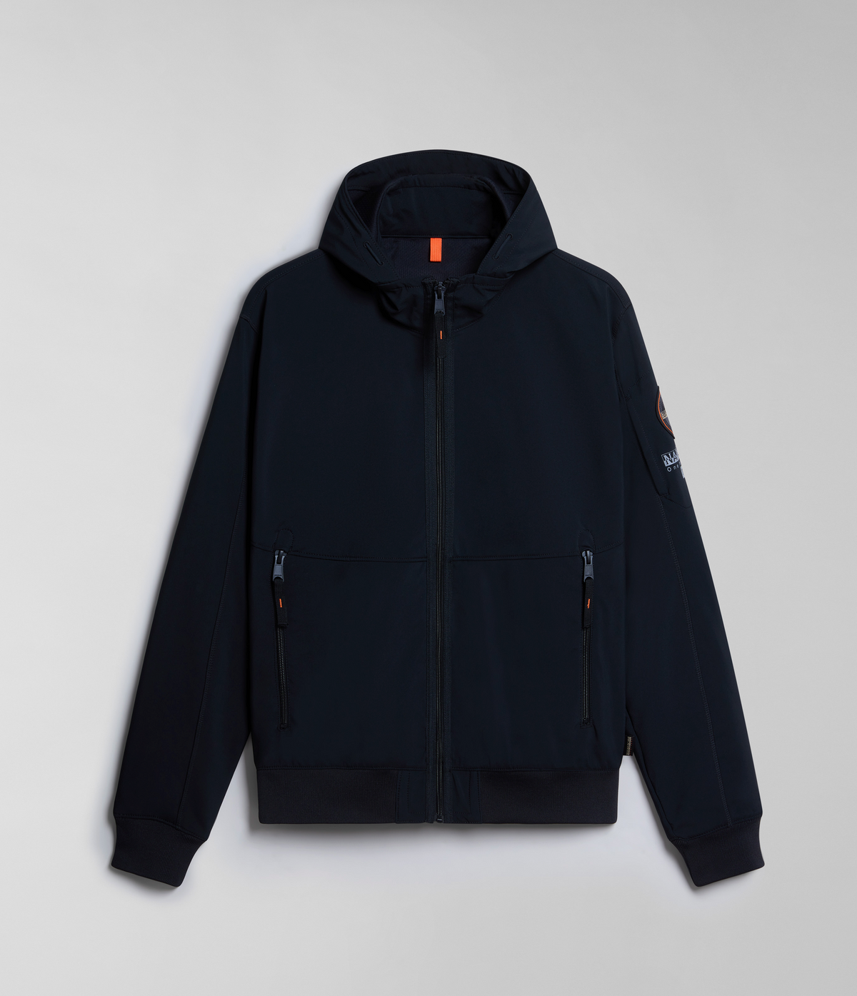 Melville Mono-material Shell JacketBlack