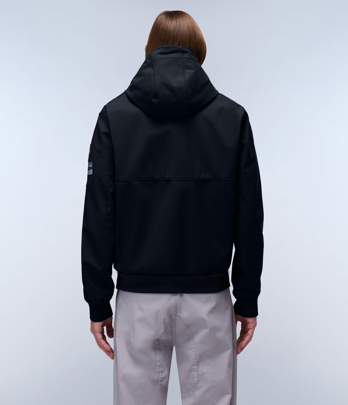 Melville Mono-material Shell JacketBlack