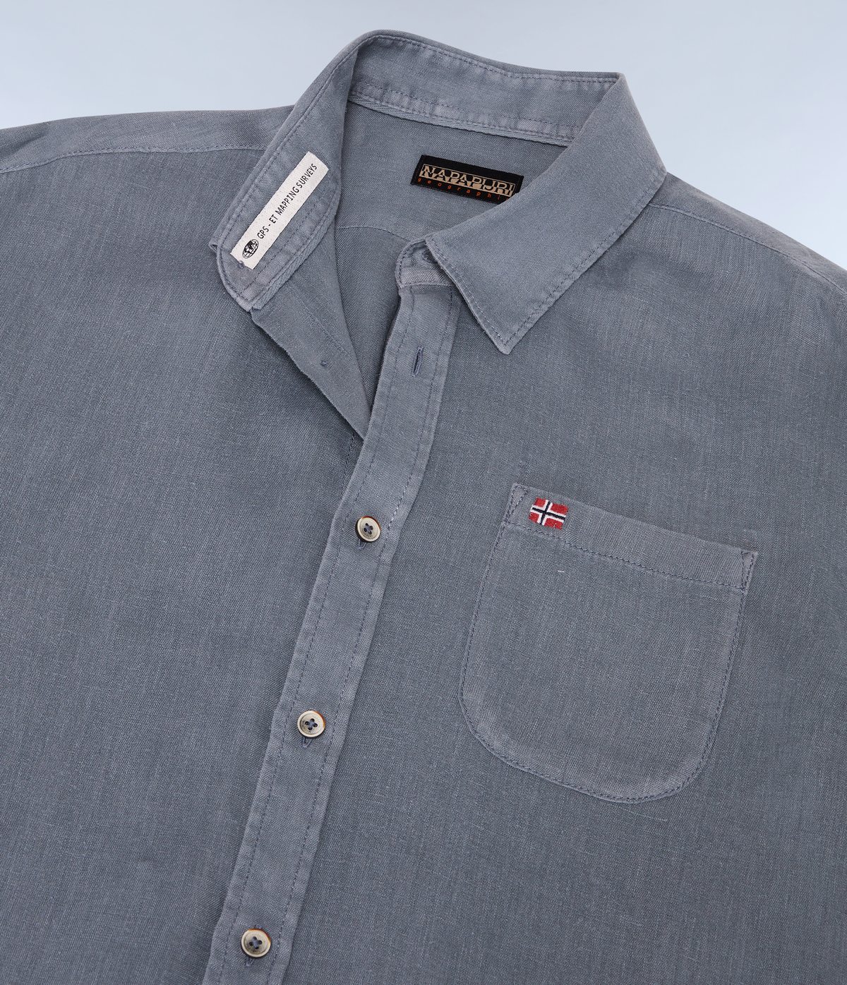 Camicia a Maniche Lunghe Linen  - 7