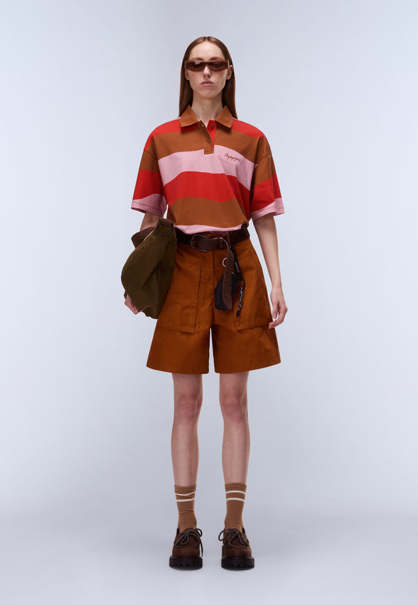 Lucidum Bermuda Shorts Brown