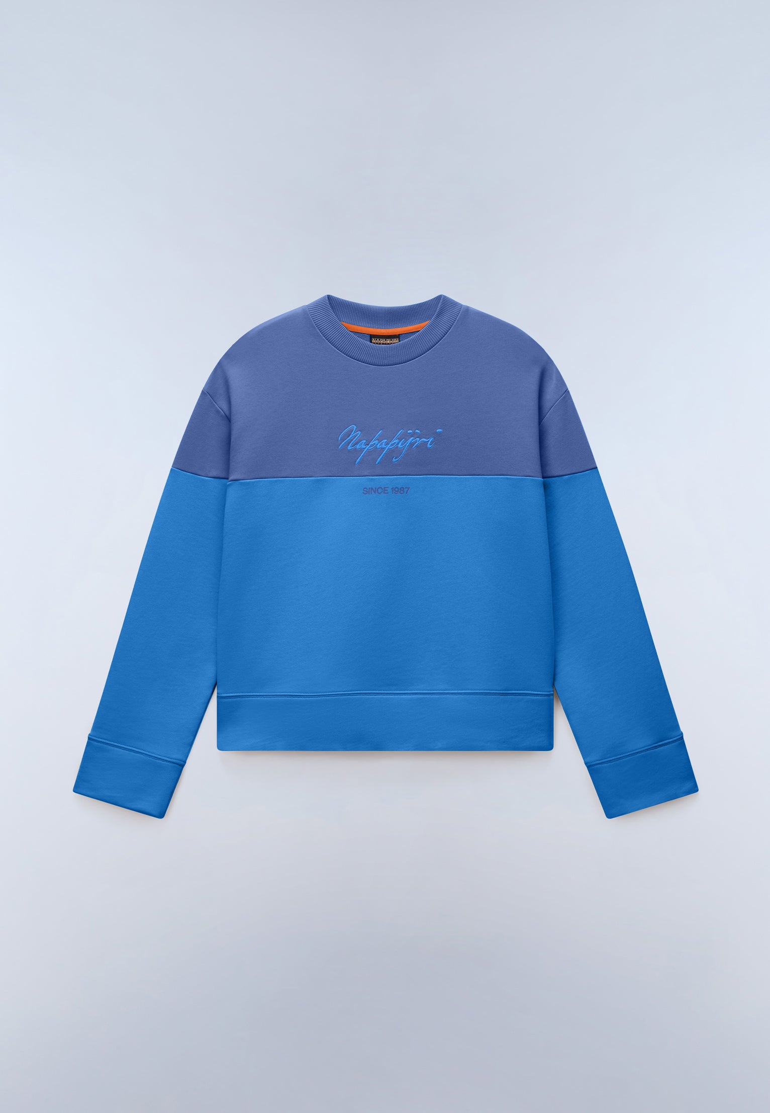 Baryte French Terry Sweatshirt Blue