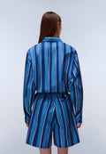 Anions Long Sleeve Shirt Blue Stripe SEZ - 6