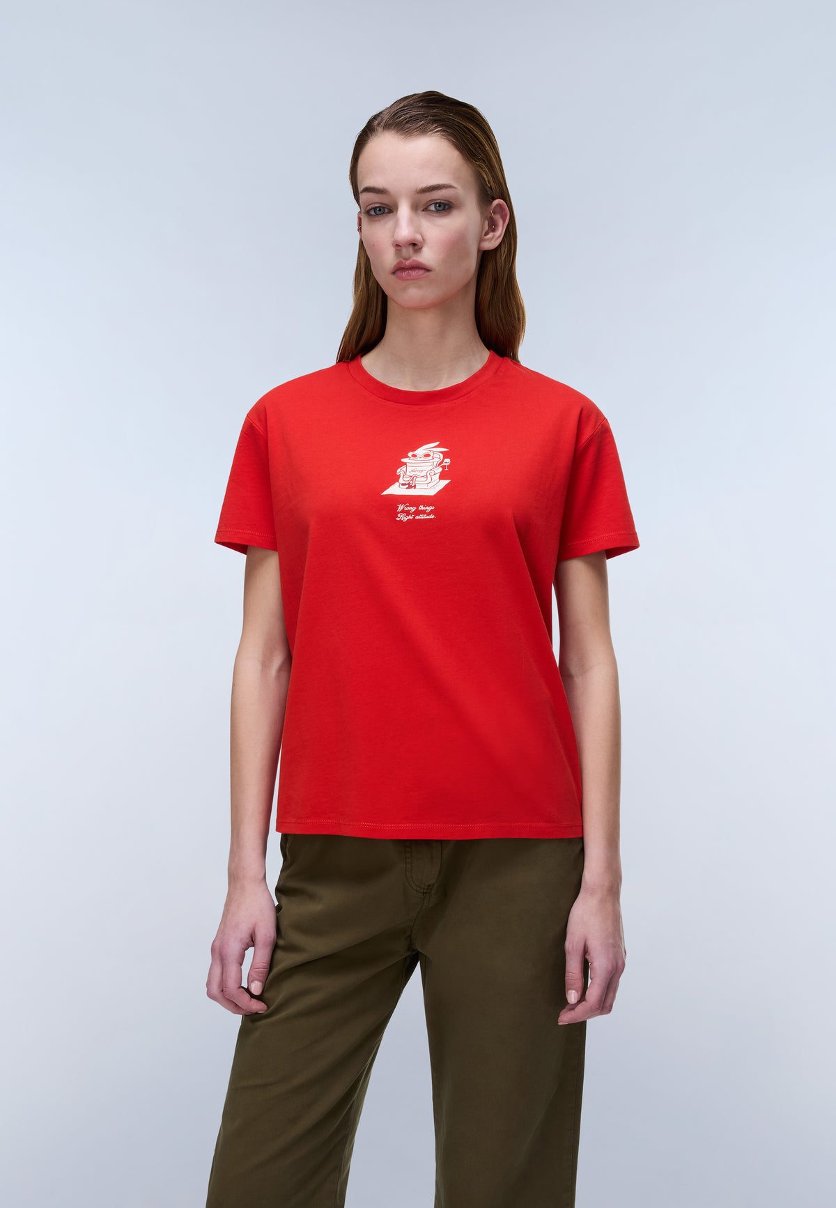 Kurzarm-T-Shirt Antimony  - 4