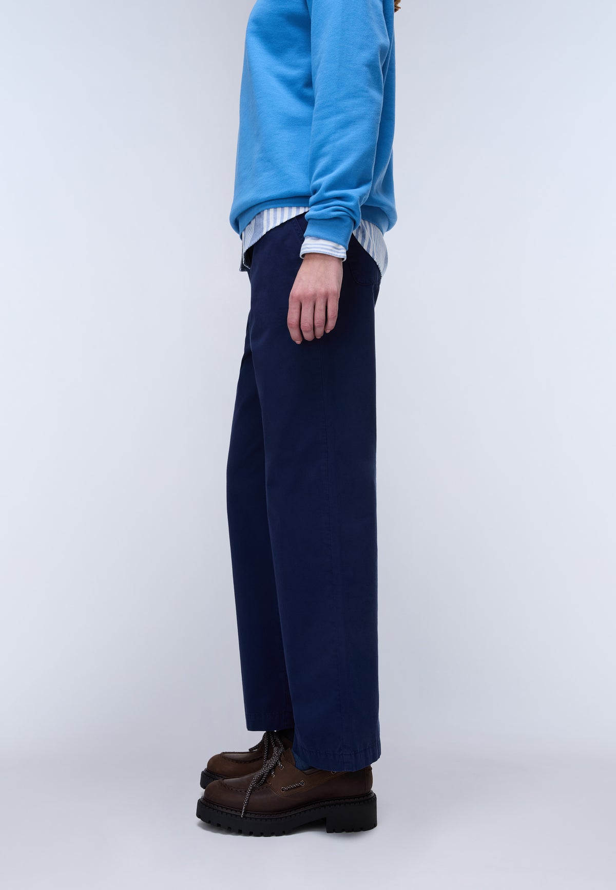Halide Chino Trousers Blue Academy - 4