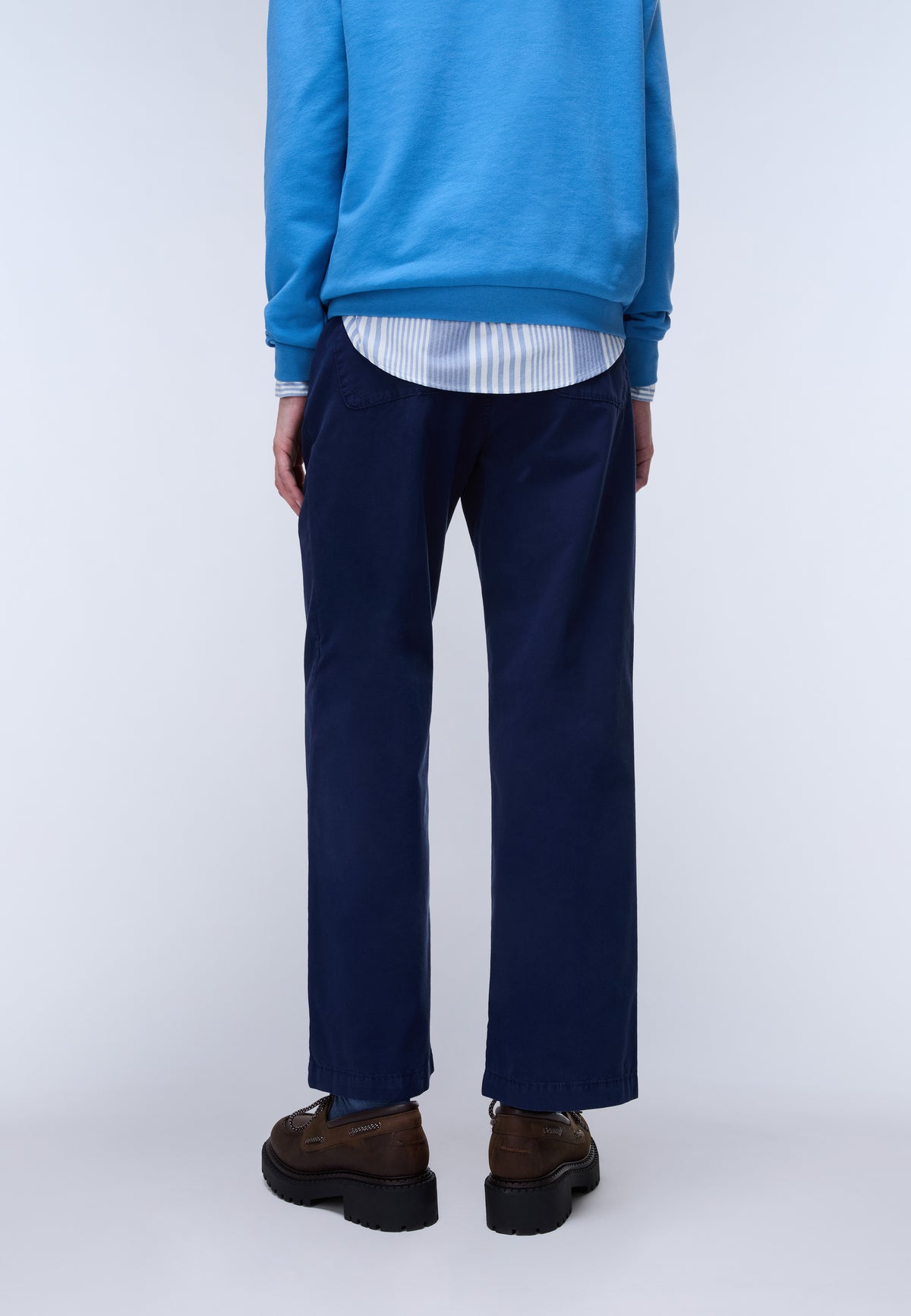 Halide Chino Trousers Blue Academy - 5
