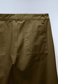 Halide Chino Trousers Dark Green Olive - 7