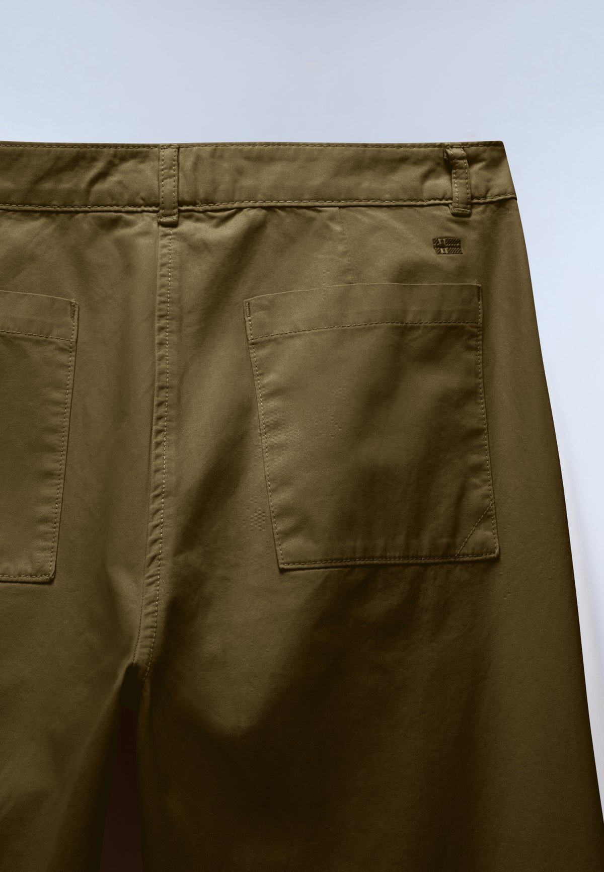 Halide Chino Trousers Dark Green Olive - 7