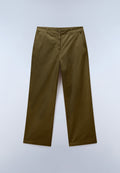 Halide Chino Trousers Dark Green Olive - 1