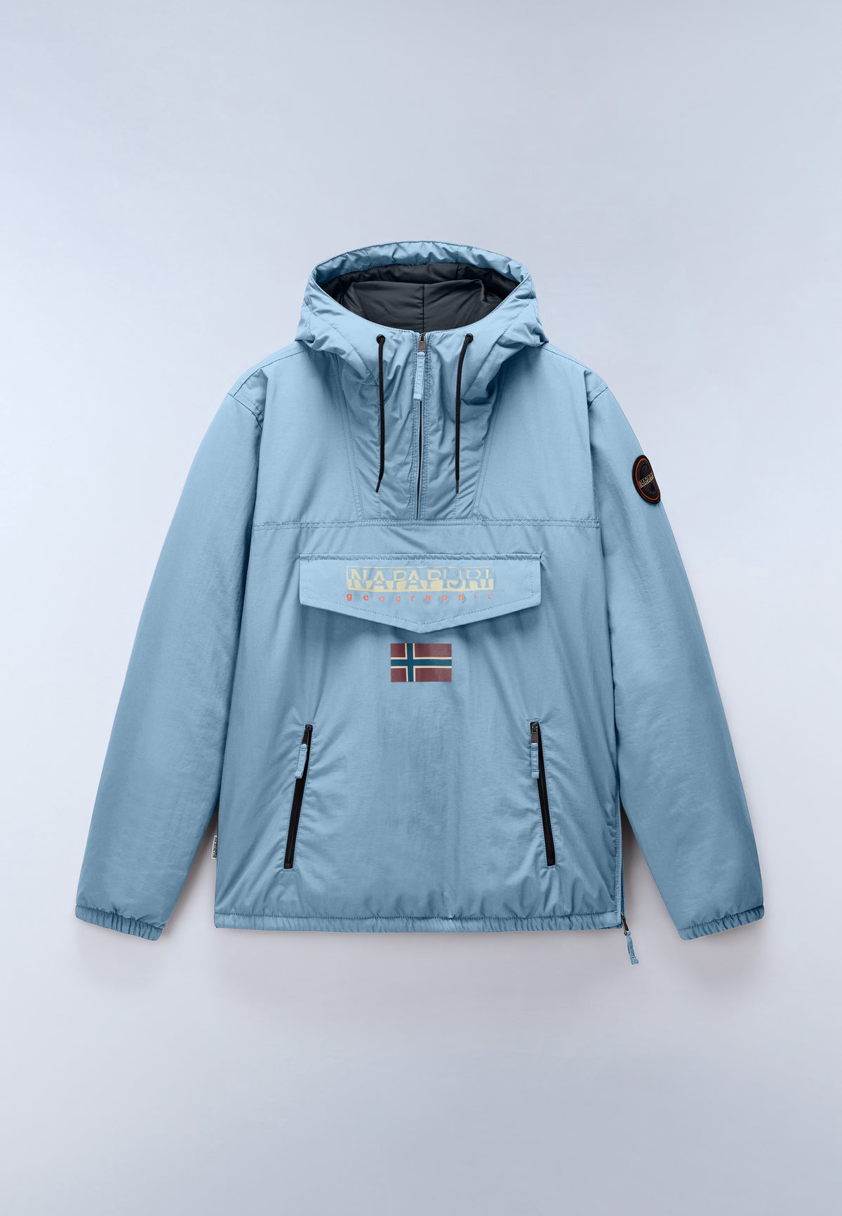 Shade Anorak Jacket Blue Denim - 1