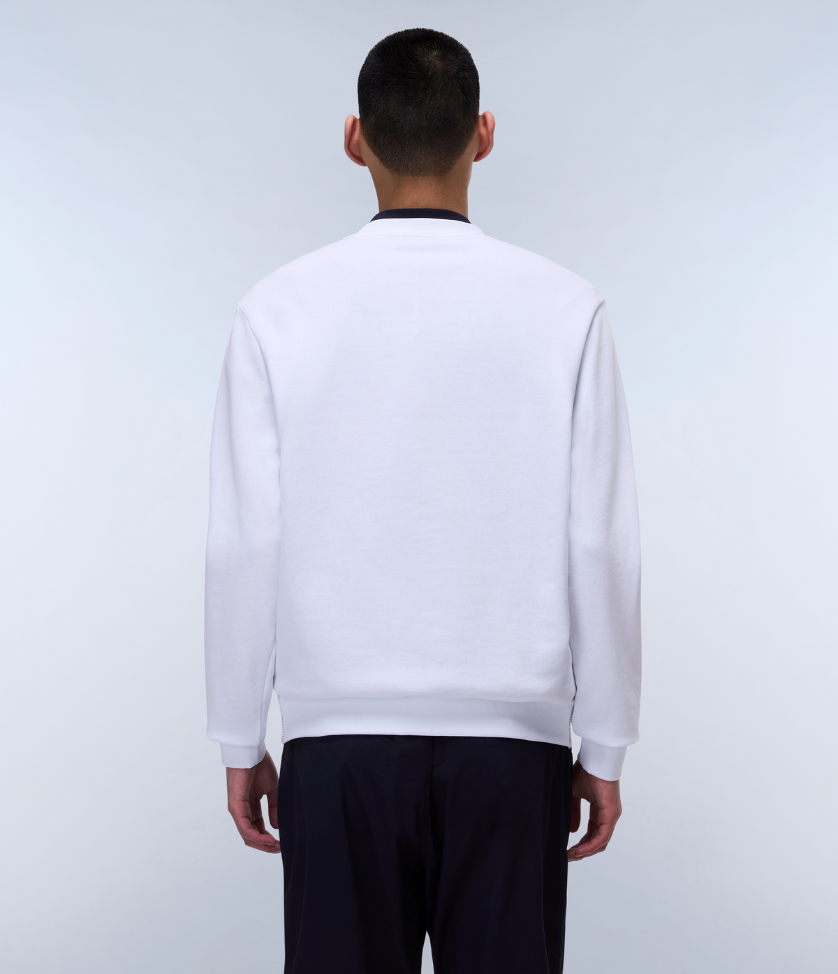 Aylmer French Terry Sweatshirt White - 4