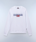 Aylmer French Terry Sweatshirt White - 1