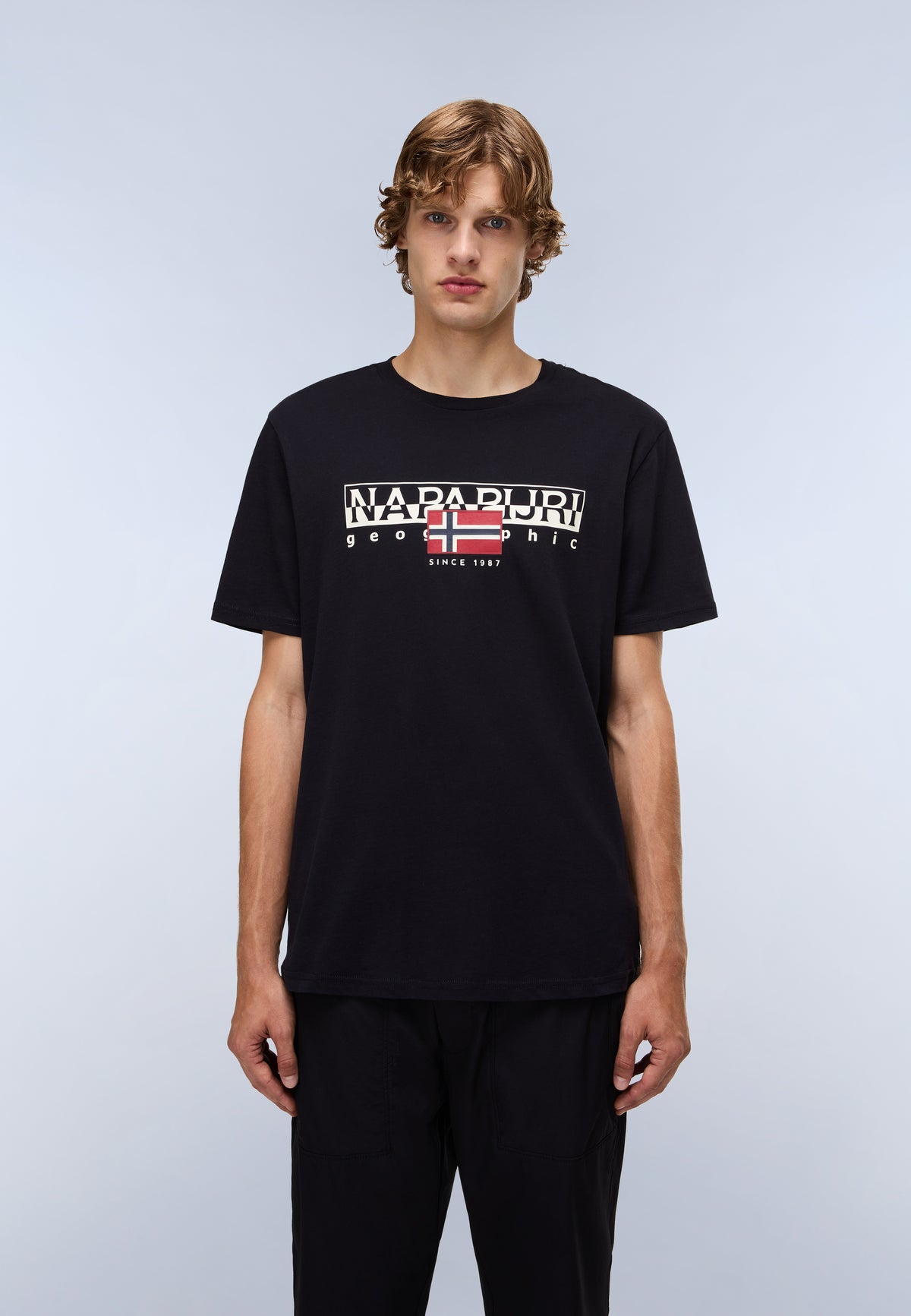 Kurzärmeliges Jersey-T-Shirt Aylmer  - 3