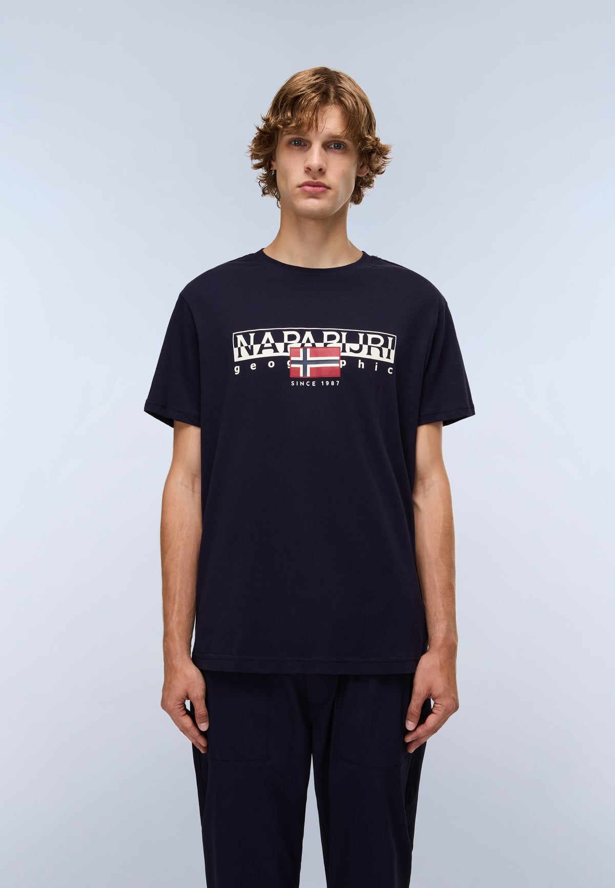 Kurzärmeliges Jersey-T-Shirt Aylmer  - 3
