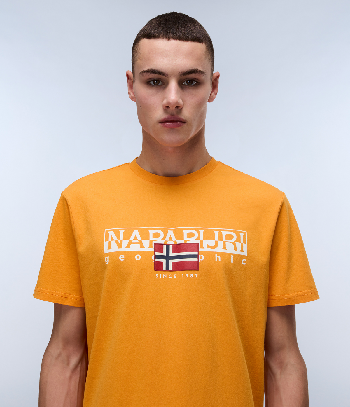 Kurzärmeliges Jersey-T-Shirt Aylmer  - 2