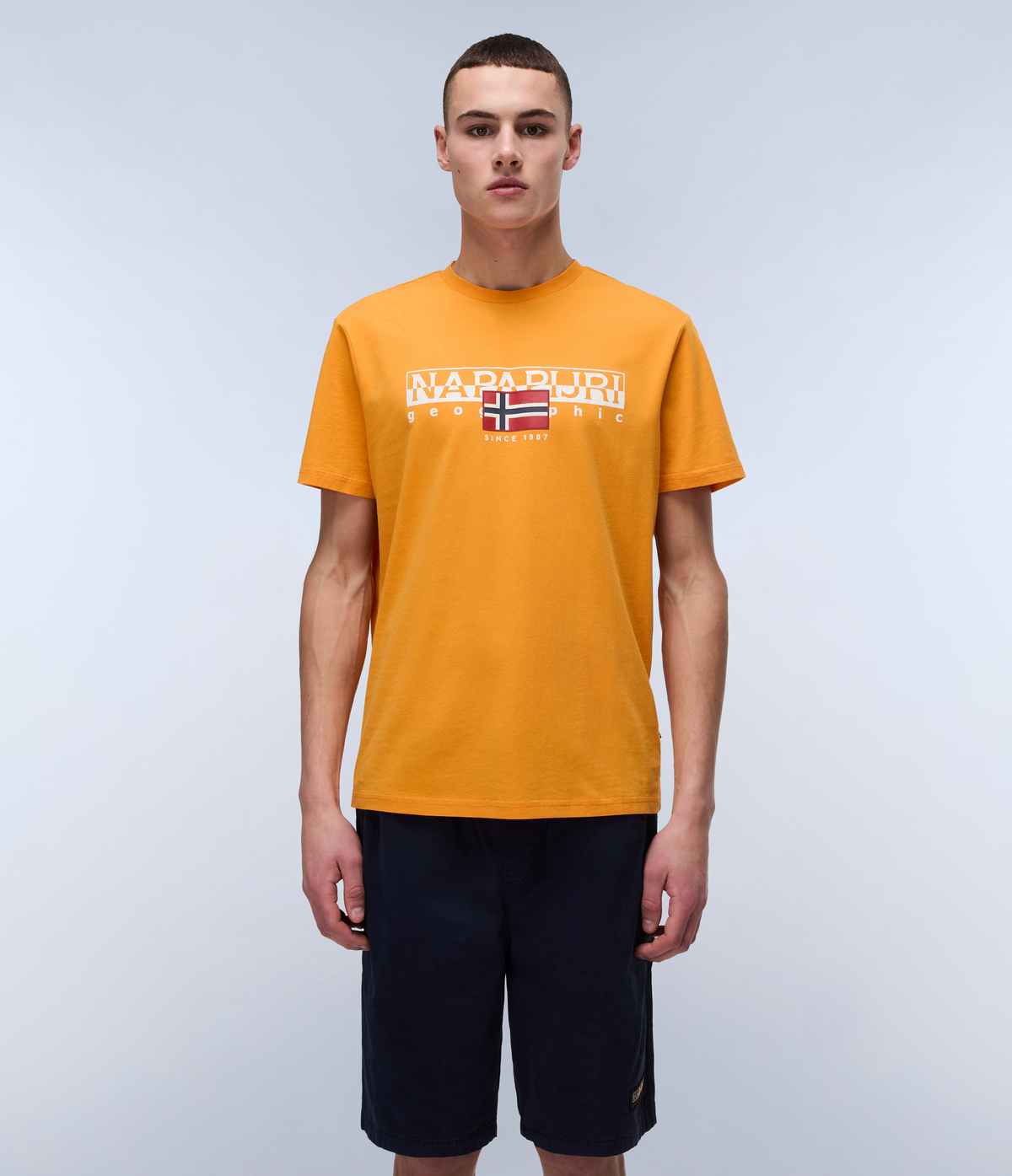 Kurzärmeliges Jersey-T-Shirt Aylmer  - 3