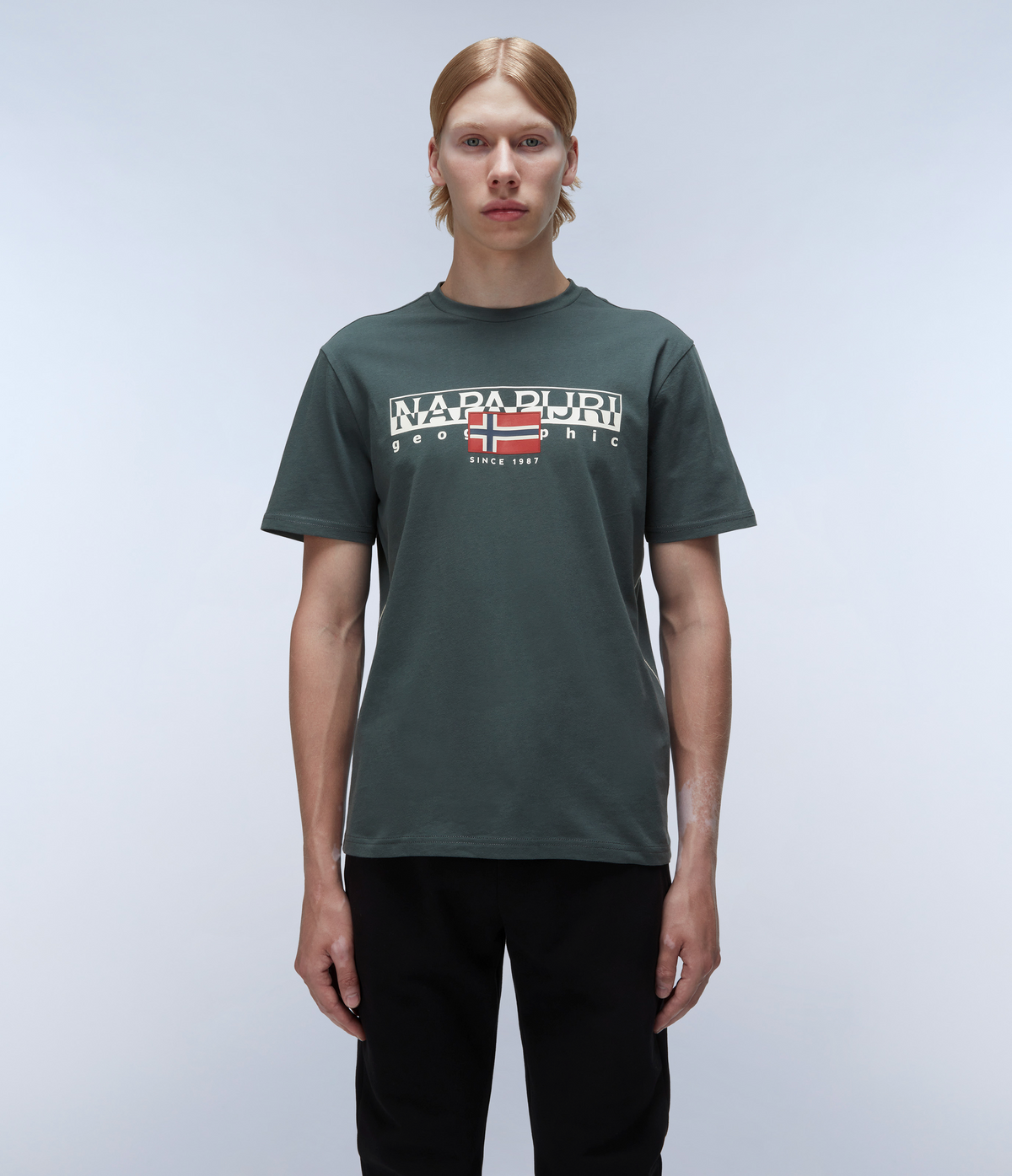 Aylmer Jersey Short Sleeve T-Shirt Green Urban - 3