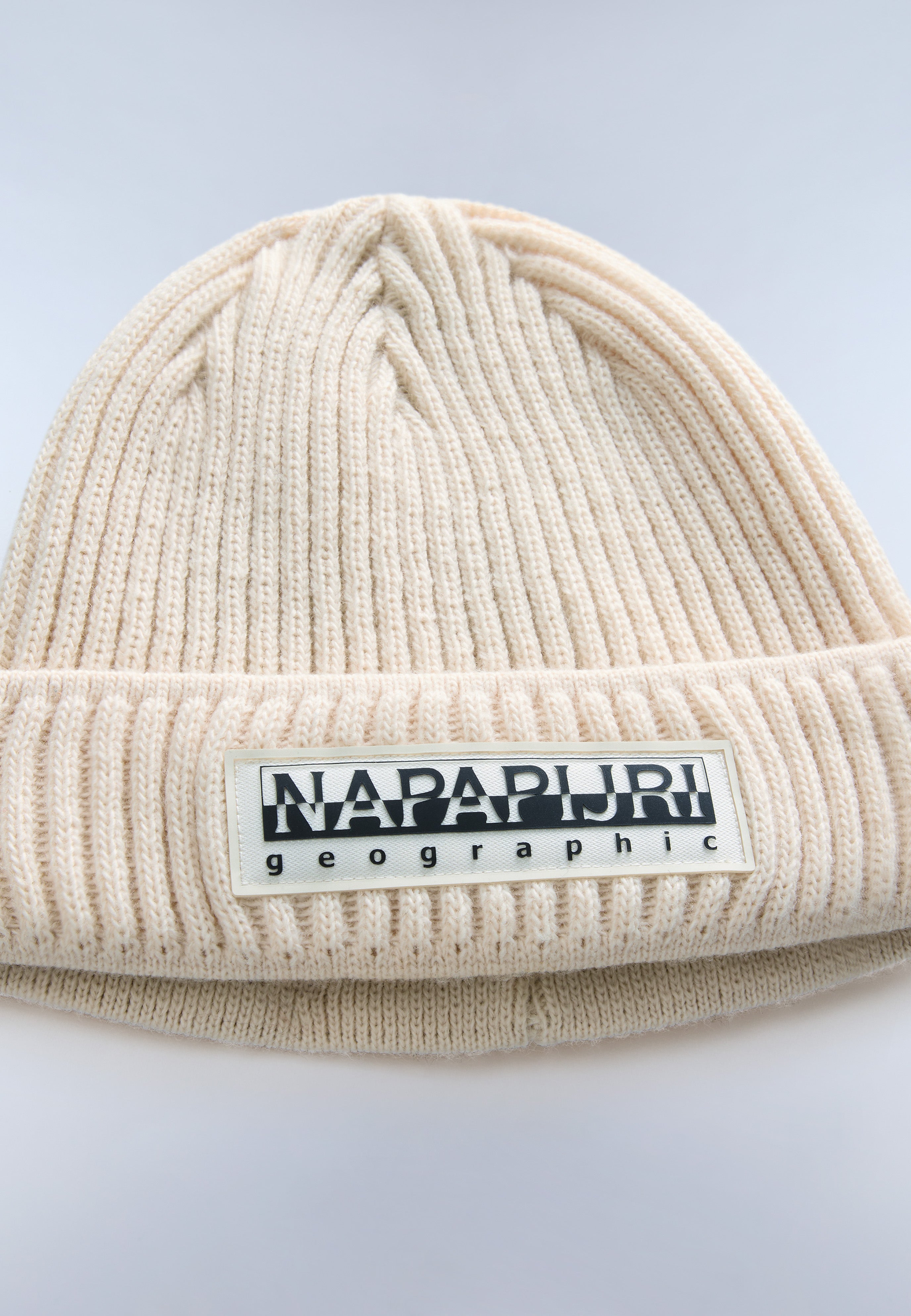 Napapijri Vispa Beanie Men White | Napapijri | official store