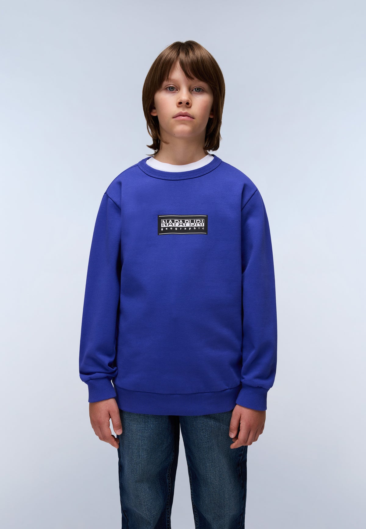 Chamois Sweatshirt (4-16 Years) Royal Blue - 2