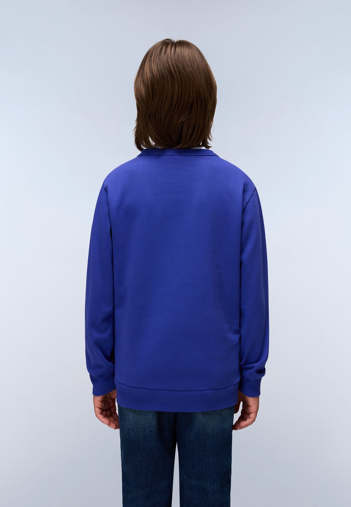 Chamois Sweatshirt (4-16 Years) Royal Blue - 3