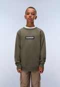 Chamois Sweatshirt (4-16 Years) Green Tea Leaf - 2