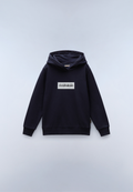 Chamois Hoodie (4-16 Years) Dark Blue - 1