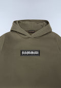 Chamois Hoodie (4-16 Years) Green Tea Leaf - 5