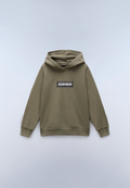 Chamois Hoodie (4-16 Years) Green Tea Leaf - 1
