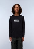 Chamois Jersey Long Sleeve T-Shirt (4-16 Years) Black - 2