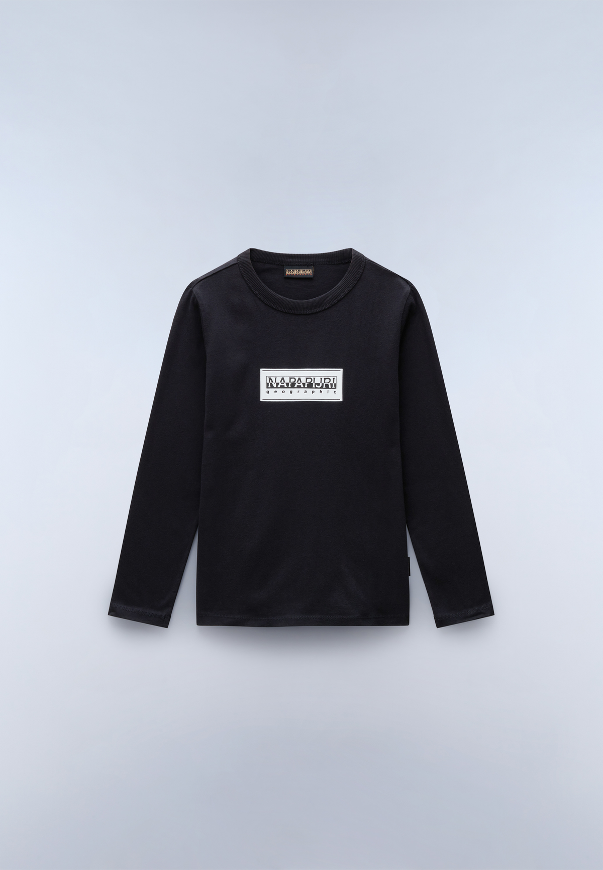 Chamois Jersey Long Sleeve T-Shirt (4-16 Years) Black - 1