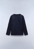 Chamois Jersey Long Sleeve T-Shirt (4-16 Years) Dark Blue - 4